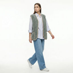 Жилет арт.1227-01/мол КЛАССИКА Гриджио - Altro фото 2