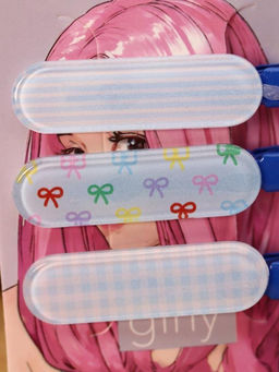 Заколка для волос GIRLY "Blue nude", blue