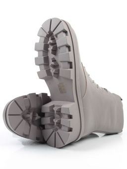 04-M3-2171 GRAY Ботинки зимние женские (натуральная кожа, натуральный мех)