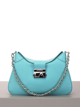 LACCOMA сумка Q6001-бирюзовый натуральная кожа хлопок фото 2