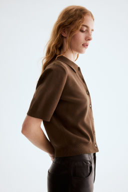 C?rdigan con cuello camisero - H&m фото 7