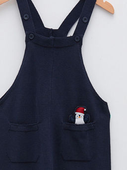 Basic Erkek Bebek Triko Salopet - Waikiki фото 3