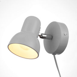 Светильник Бра «Севантос», с проводом, Е27, 40 Вт, белый, 9×9×14 см