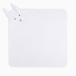 Набор Крошка Я (полотенце-уголок, рукавица, нагрудник), белый, 100% хл, 360 гр/м2  фото 10