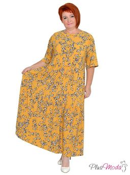 Платье Модель №1117 размеры 44-84 - Plusmoda фото 3