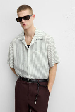 CREASED JACQUARD SHIRT - Zara фото 5