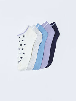 Desenli K?z ?ocuk Patik ?orap 5li