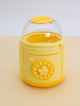 Копилка-сейф "Star bank", yellow (13x11 см)