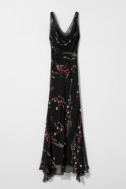 SILK PRINTED DRESS KATE MOSS X ZARA фото 7