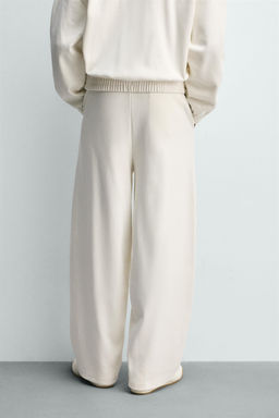 PANTAL?N JOGGER WIDE FIT PLIEGUES / Crudo - Zara фото 3