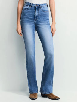 Джинсы bootcut с высокой посадкой / Zarina фото 2