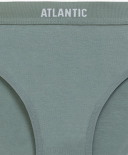 ATLANTIC 3CLP-012 Трусы спорт Sport - набор 3 шт. бежевый + розовый + зеленый  фото 6