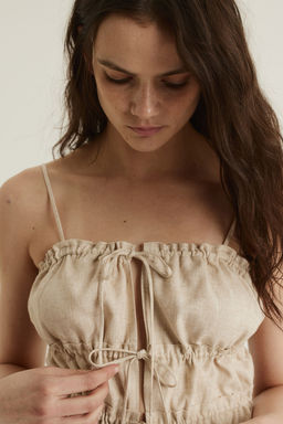Top de tirantes con cordon de ajuste - H&m фото 2