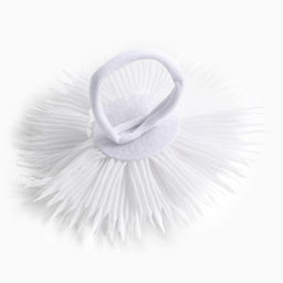 Бант для волос на выпускной, белый, Минни Маус