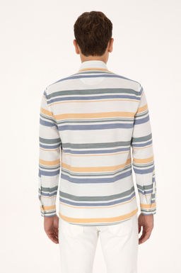 Erkek Krem Uzun Kollu G_mlek - U.s. polo assn фото 5