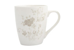 Кружка, 350 мл, 2 шт, фарфор P, белая, Цветы и листья, Florance - Anna lafarg фото 7