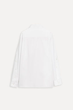 CONTRAST POPLIN SHIRT 50TH ANNIVERSARY - Zara фото 4