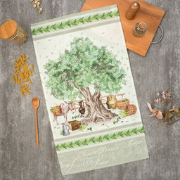 Полотенце Этель Olivia 40х73 см, 100% хлопок, саржа 190 гр/м2