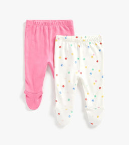 MOTHERCARE / Ползунки. Легинсы с закрытым носком 2 шт.