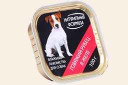 Натур. Формула д/соб. ламис. 100 г. Рубец гов 1/20 4607048074503