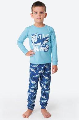 Хлопковая пижама для мальчика Bonito  фото 5