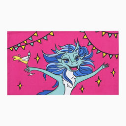 Набор полотенец Доляна Яркого праздника 28х46 см - 6 шт, 100% хл, рогожка 164 г/м2  фото 6