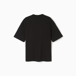 Футболка мужская из органического хлопка MINAKU OVERSIZE FIT: чёрная, р-р 46