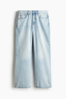Straight Loose Lightweight Jeans - H&m фото 3