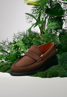 Коричневые мужские лоферы - Mascotte фото 2