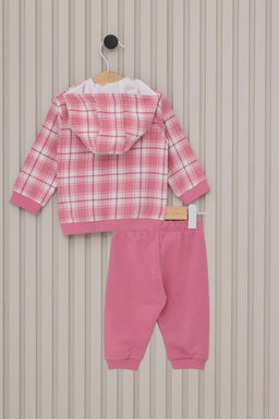 K_z Bebek Pembe 3l_ Pijama Tak_m_ Sepette S_rpriz _ndirim - U.s. polo assn фото 4