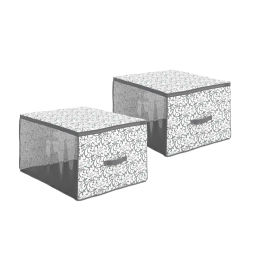 VAL CG-CB-2M Кофры для хранения, 60*50*35 см, набор 2 шт., CLASSIC GREY, шт