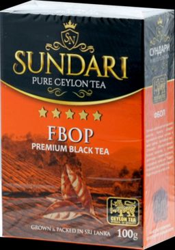 Sundari. FBOP 100 гр. карт.пачка ШРИ-ЛАНКА