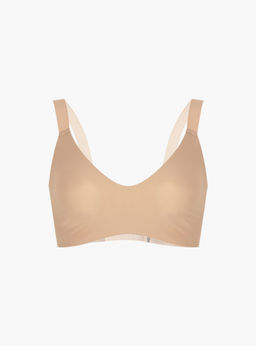 Бежевый бюстгальтер с мягкими косточками (Арт. WXY4055) - Indefini фото 5