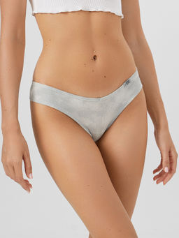 Цена за 2 штуки! Трусы бразилиана женские серые - Mark formelle фото 2