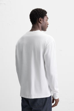 LONG SLEEVE T-SHIRT - Zara фото 3