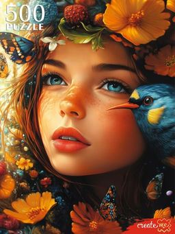 Пазлы 500 "Лесная фея"