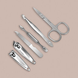 Набор маникюрный Кошечки, 6 предметов, в футляре, рисунок и цвет МИКС - Queen fair фото 3