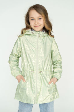 Ветровка для девочки салатовая