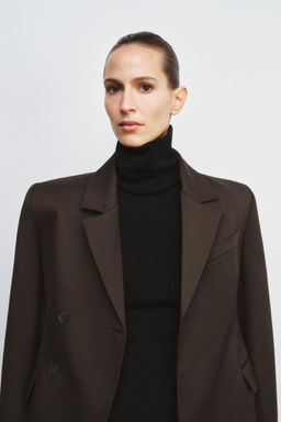 TOP CUELLO ALTO MANGA SISA / Negro - Zara фото 2