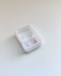 Серьги-пусеты из керамики в футляре - Vel vett фото 4