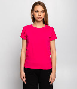 Футболка #ОКТ1665, фуксия