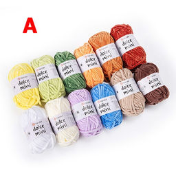 Цена за 1 микс пряжи DOLCE MINI - Yarnart фото 2