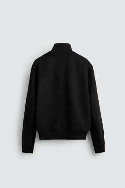 FAUX SUEDE REGULAR FIT JACKET - Zara фото 7