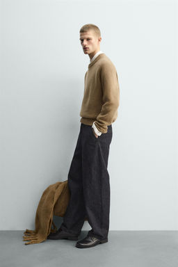 DOUBLE-FACED WOOL JUMPER - Zara фото 4