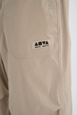 Брюки текстильные Хаки ANTA SKATE Woven Casual Pants  фото 9