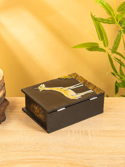 Шкатулка «Жираф», 19×15×7 см, МДФ