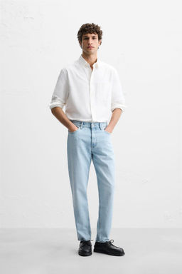SLIM FIT TAPERED JEANS