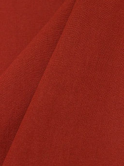 Плательный хлопок цв.Красный терракот, ш.1.48м, хлопок-100%, 140гр/м.кв