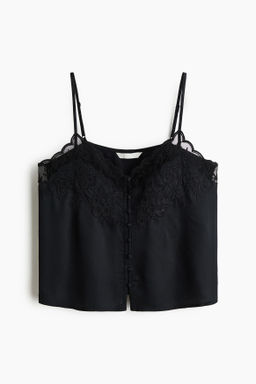Top de viscosa con detalle bordado - H&m фото 2