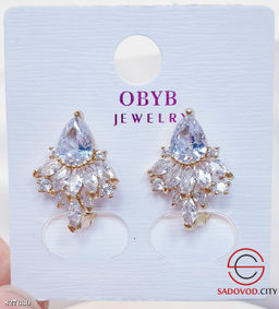 Серьги женские с камнями